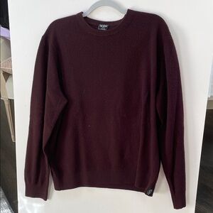 Todd Snyder Men's Burgundy Crewneck Sweater